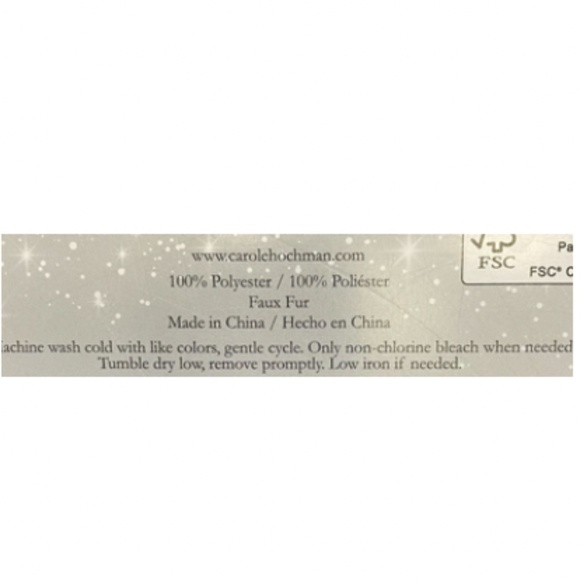 Carole Hochman Ladies’ Cozy Plush Robe, Purple/Lavender/Gray, Large NWT - Picture 14 of 14